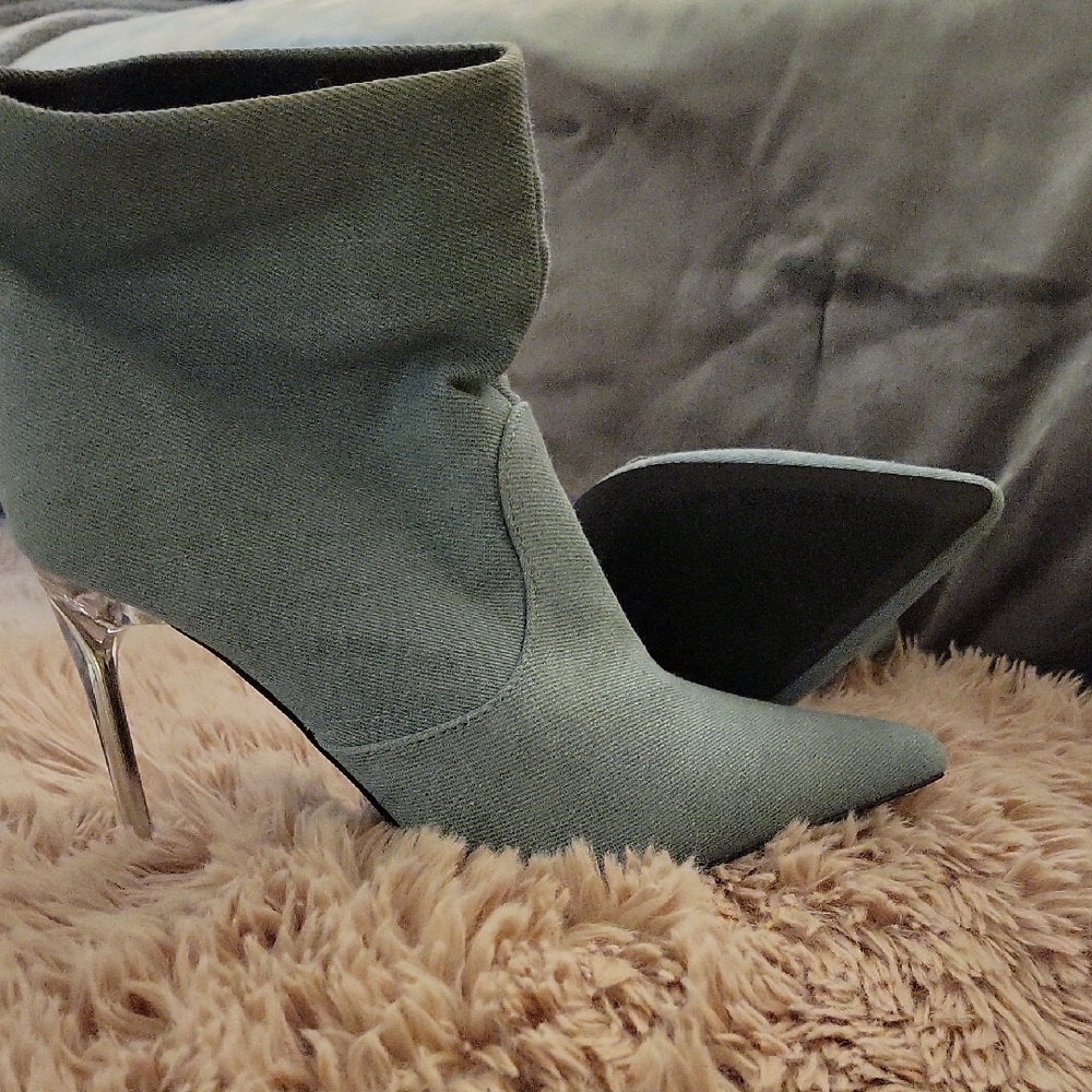 Beautiful Denim Booties